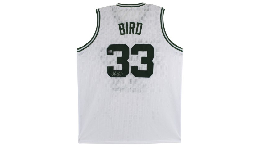 Larry Bird Signed Pro Style Jersey