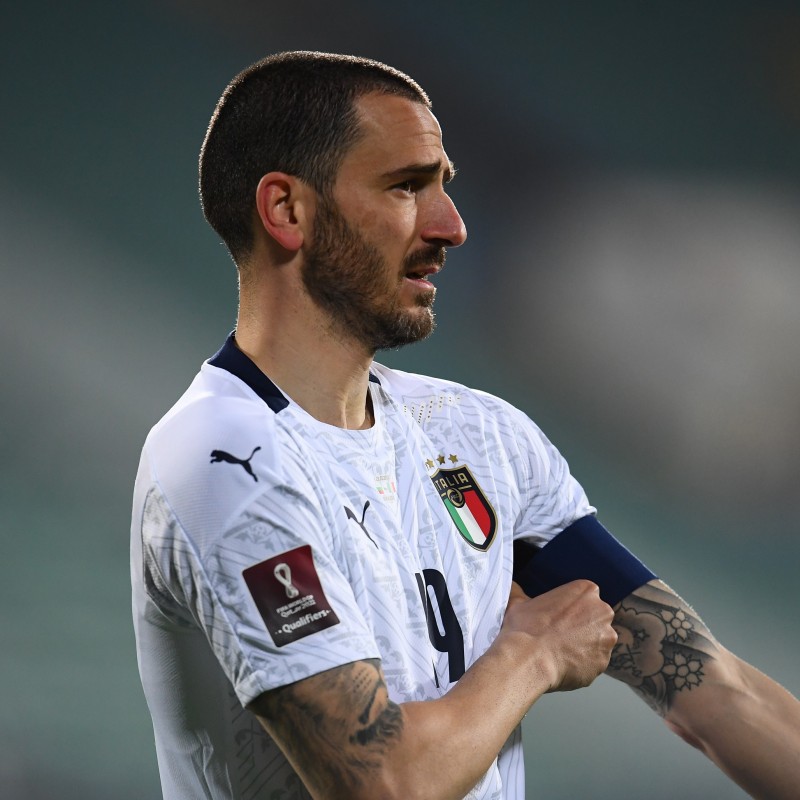 Bonucci's Match Shirt, Bulgaria-Italy 2021