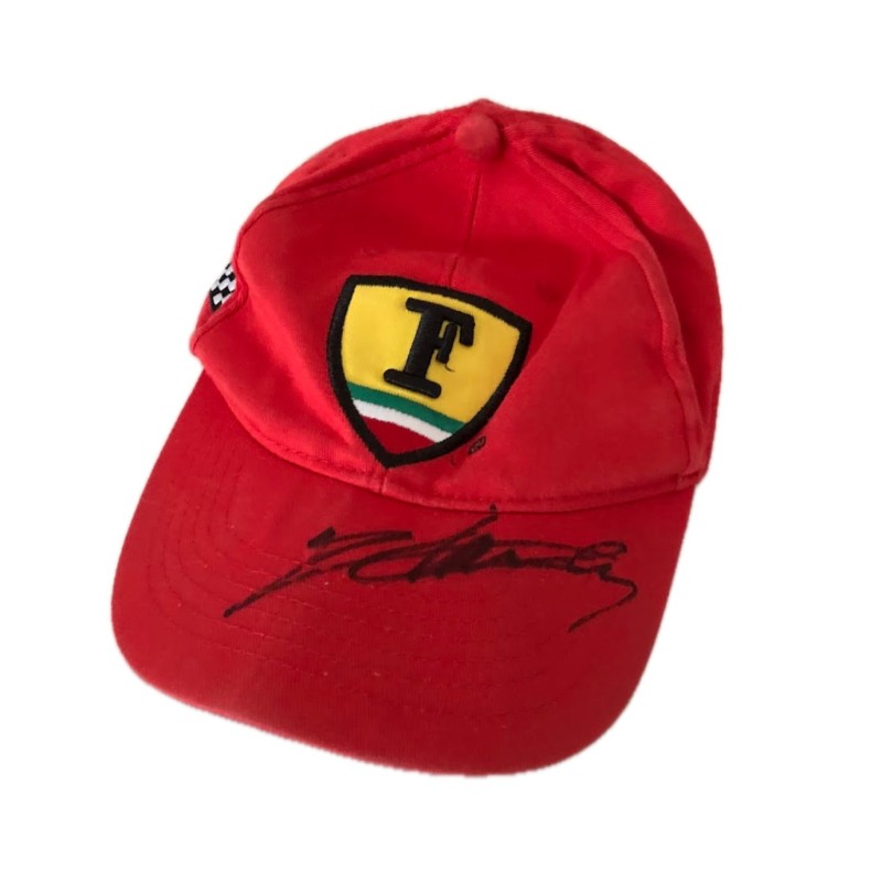 Scuderia Ferrari Signed Baby Cap - Signed by Leclerc