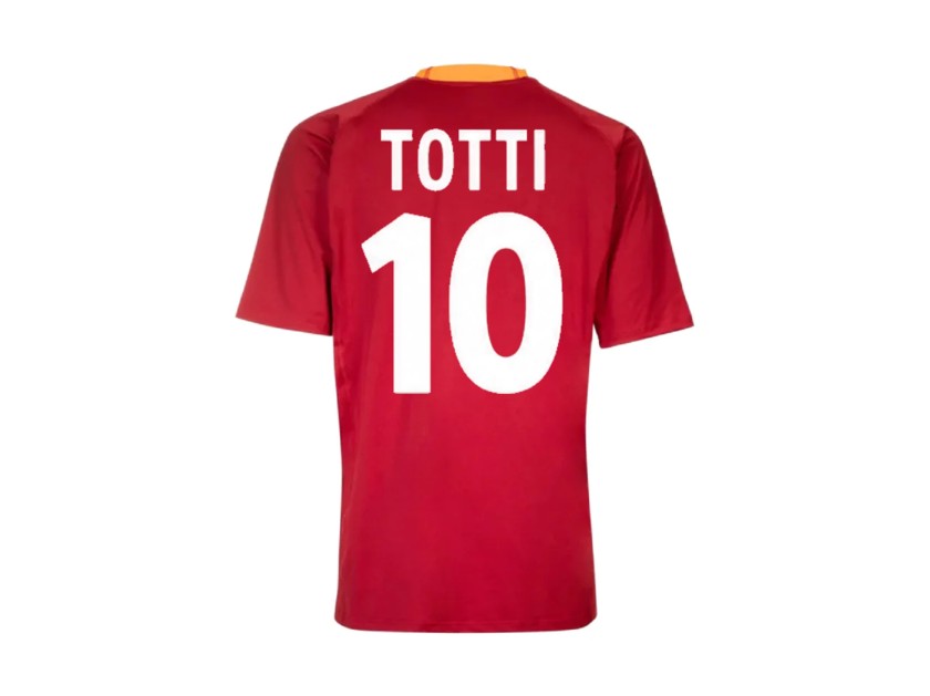 Totti's Roma 2000/01 Signed with Personalised Dedication Shirt