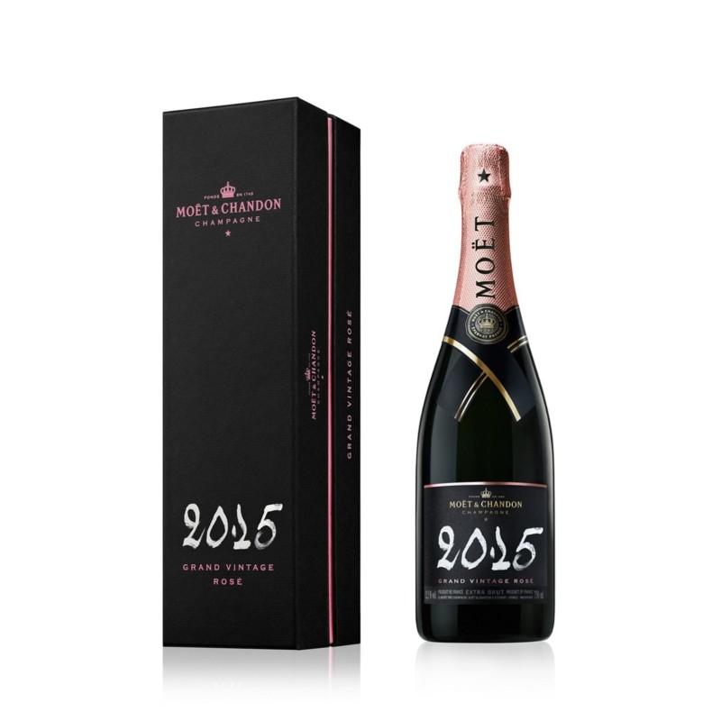 Moët & Chandon Grand Vintage Rosé 2015 Coffret