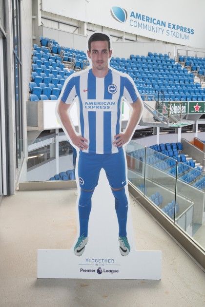 Lewis Dunk Signed Cardboard Cut-Out