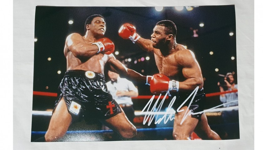 Photograph Signed by Mike Tyson