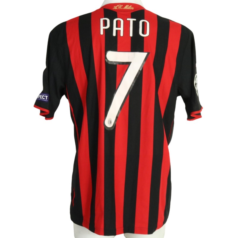 Pato's Milan Match-Issued Shirt, UCL 2009/10