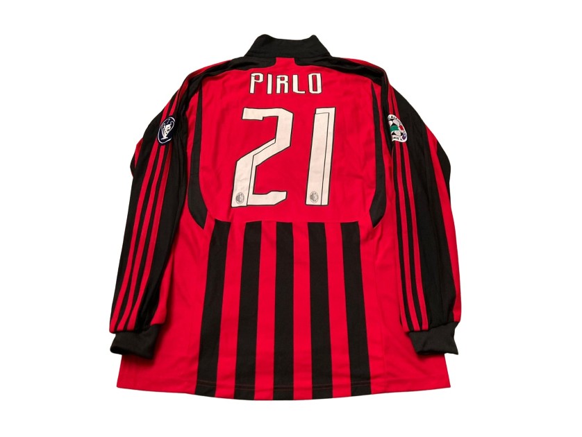 Pirlo's Milan Issued Shirt, 2007/08