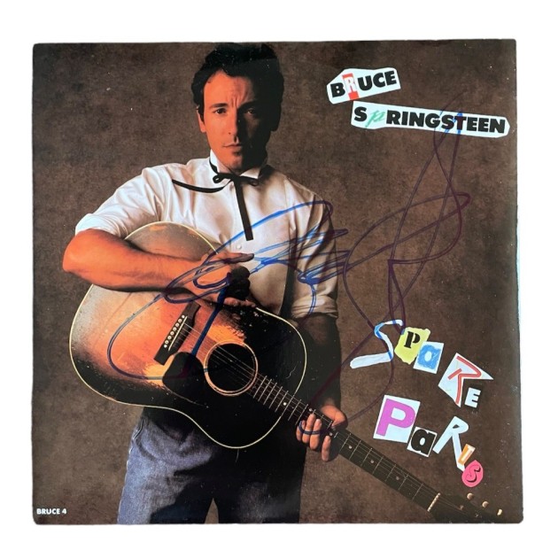 Bruce Springsteen Signed 'Spare Parts' Vinyl 45 Single