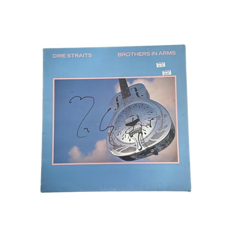 Mark Knopfler of Dire Straits Signed Brothers In Arms Vinyl LP 