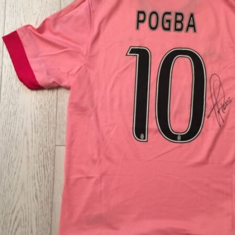 Maglia Pogba Juventus Serie A 15/16 autografata