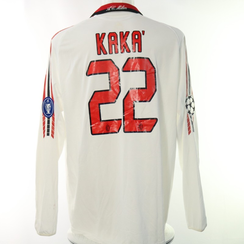 Kaka's Bayern Monaco vs Milan Match-Issued Shirt - Milan vs Real Madrid, UCL 2006