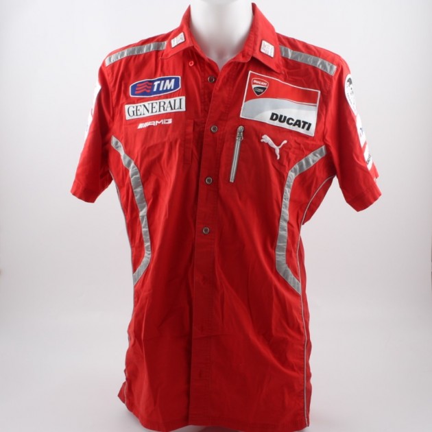 Official Ducati shirt, worn by Valentino Rossi - CharityStars