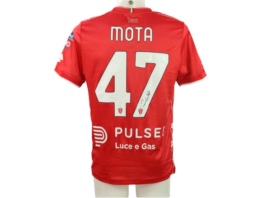 Mota's Signed Unwashed Shirt, Hellas Verona vs Monza 2024