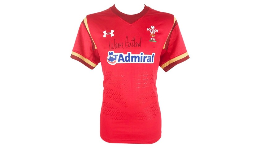 Warren Gatland Wales Rugby Signed Shirt