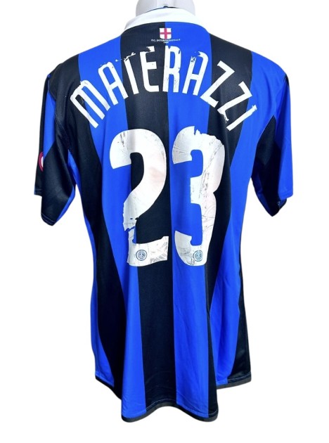 Materazzi's Match-Issued Shirt, Inter vs Lazio 2007