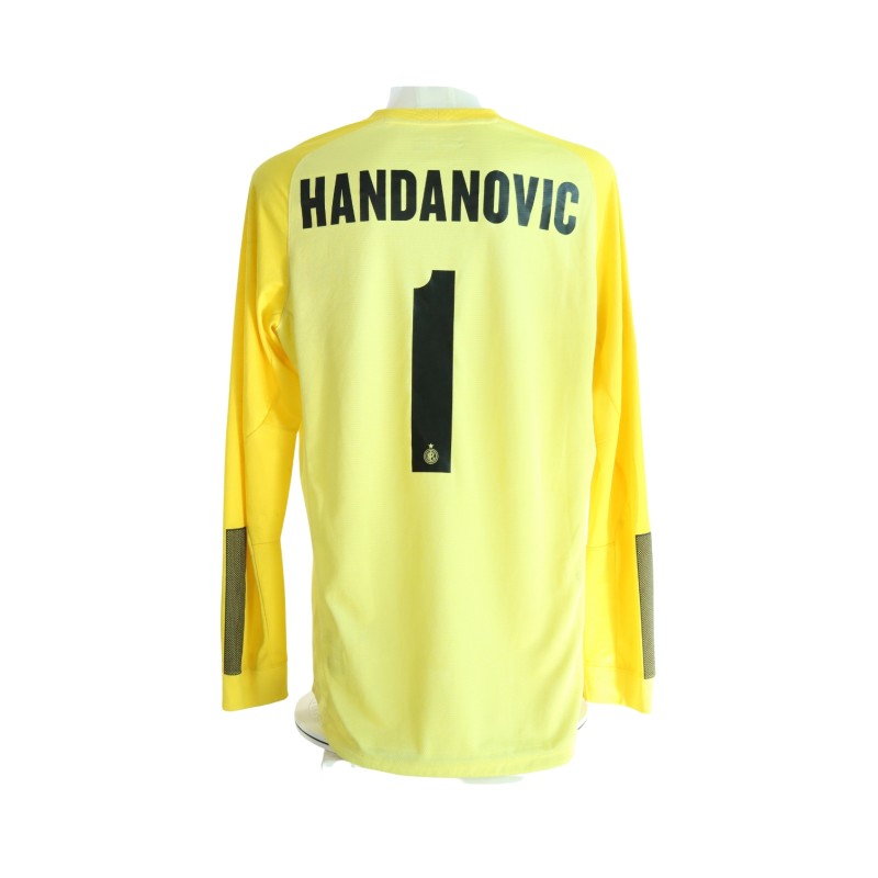 Handanovic's Inter Match-Issued Shirt Inter, 2015/16