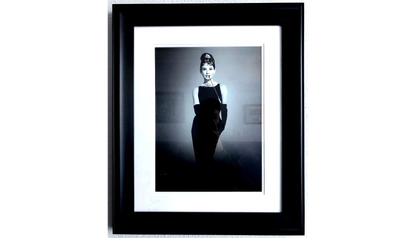 Audrey Hepburn,	"Breakfast At Tiffany's" Framed Portrait