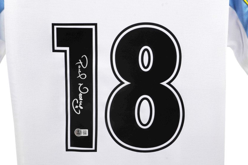 Maillot Domicile Lazio Signé Pavel Nedved #18 Avec Certificat Beckett