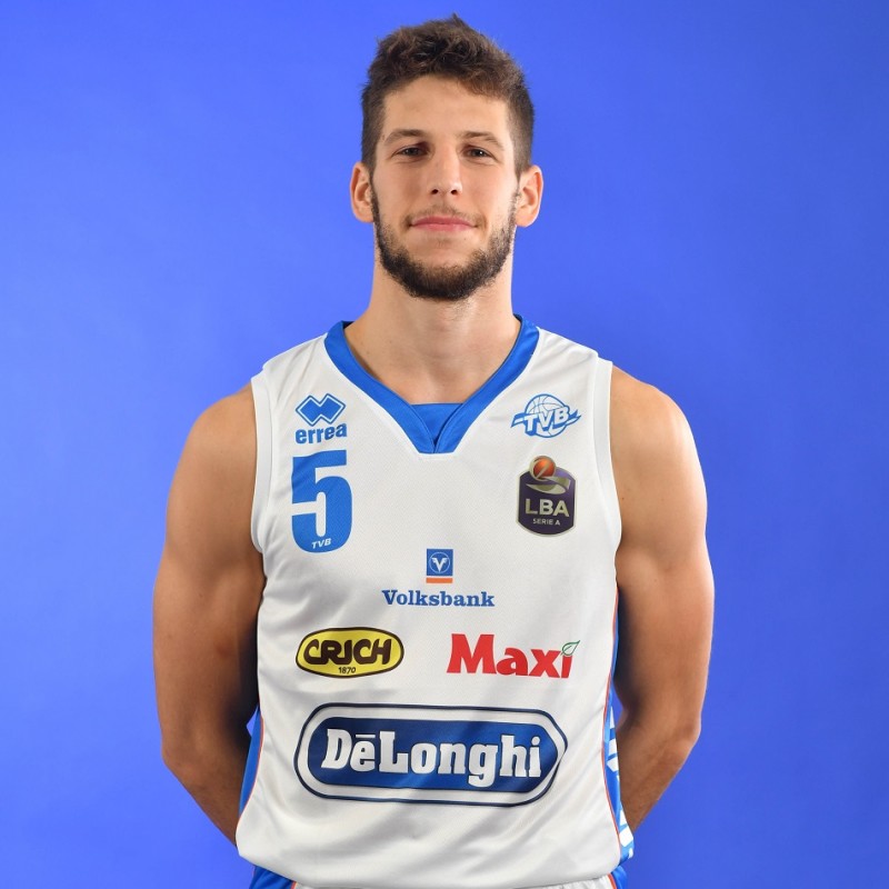 Completo da gara ufficiale De'Longhi Treviso Basket, indossato da Aleksej Nikolić nella stagione 2019/20 in Serie A