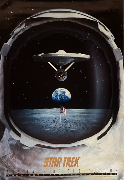 Star Trek: The Face of the Future – 25th Anniversary (1966–1991) Original Poster
