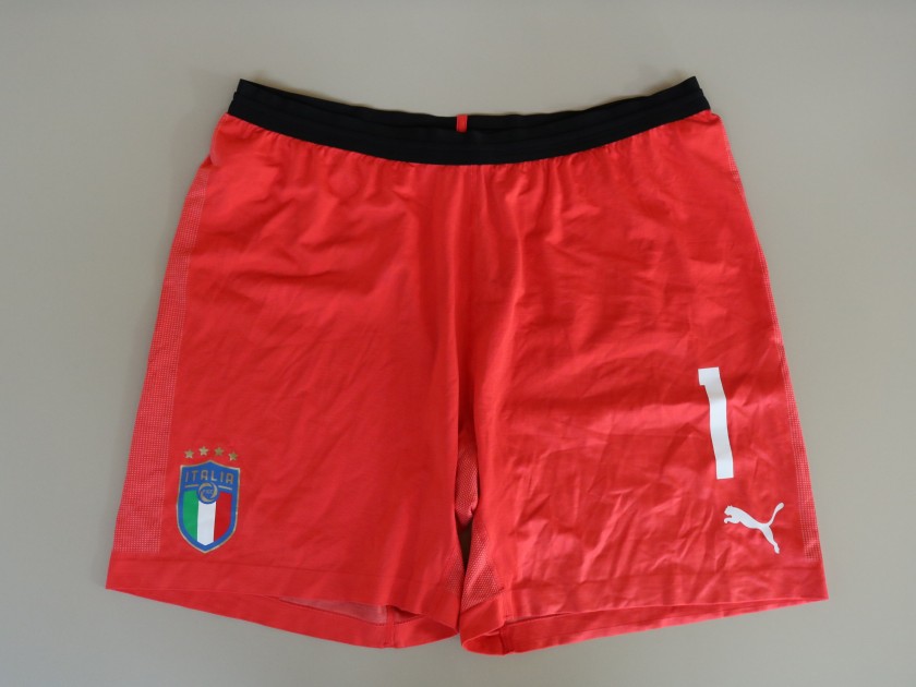 Sirigu's Match Shorts, Italy vs Greece 2019