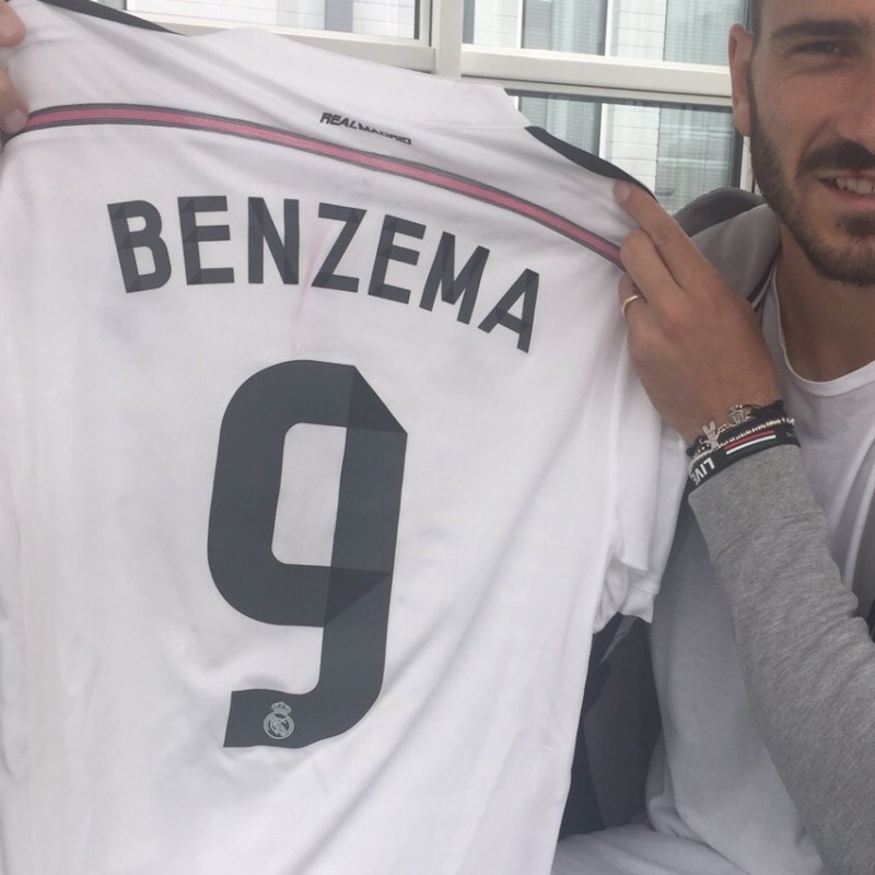 Benzema's R.Madrid shirt, issued/worn Spanish Cup Final 19/8/14