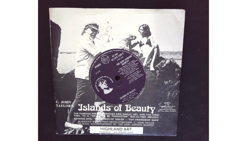 "Islands Of Beauty" Vinyl Single - C. John Taylor, The Gary Gordon Quartet, 1978
