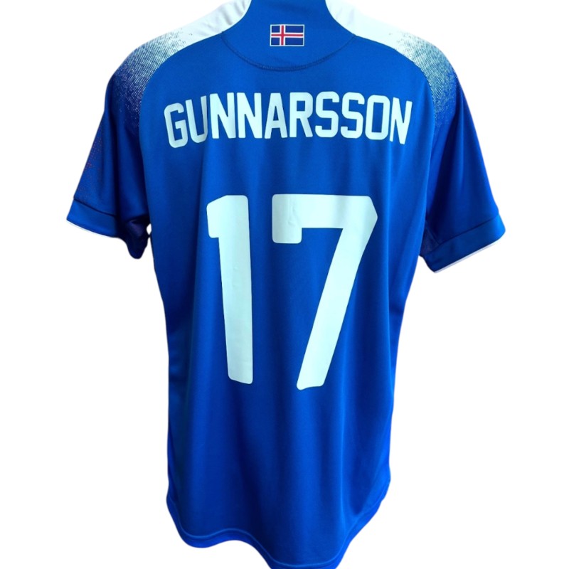 Gunnarsson's Iceland Match-Worn Shirt, 2018/19