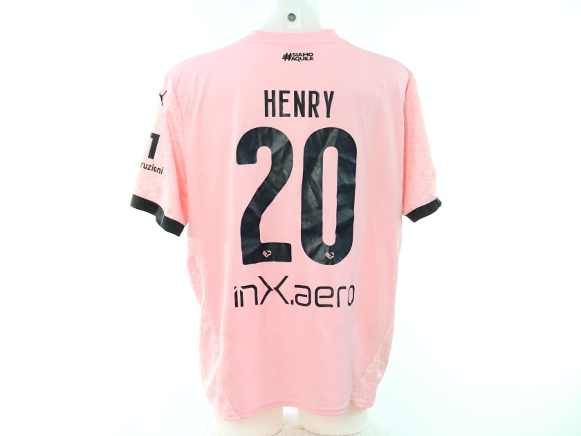 Henry's Palermo vs Bari Unwashed Shirt, 2024