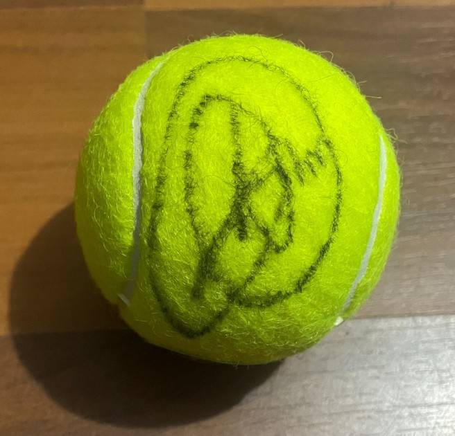 Novak Djokovic's Signed Tennis Ball