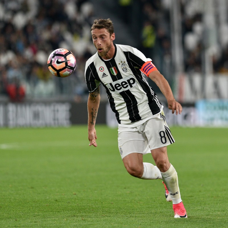 Marchisio's Worn Juventus Serie A 2016/17 Shorts