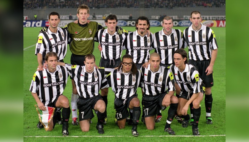 Bachini's Juventus Match Shirt, 2000/01