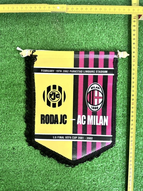 Roda JC vs Milan Official Pennant UEFA Cup 2002