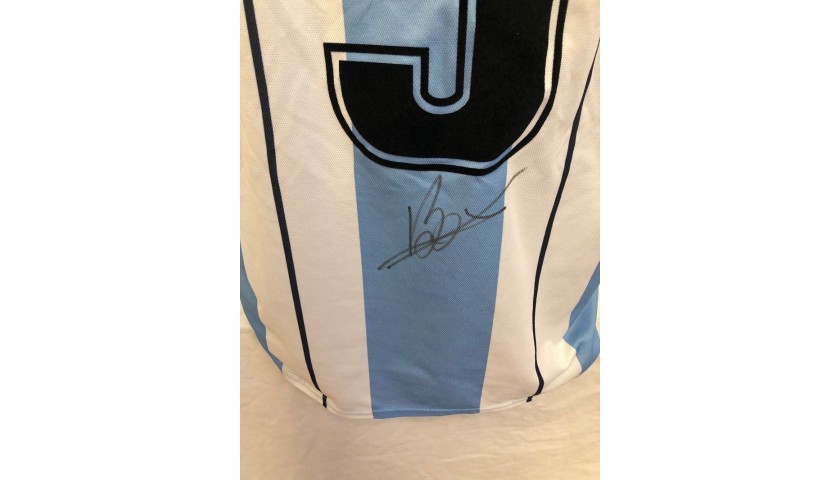 Batistuta's Official Argentina Signed Shirt, 1999/00 - CharityStars