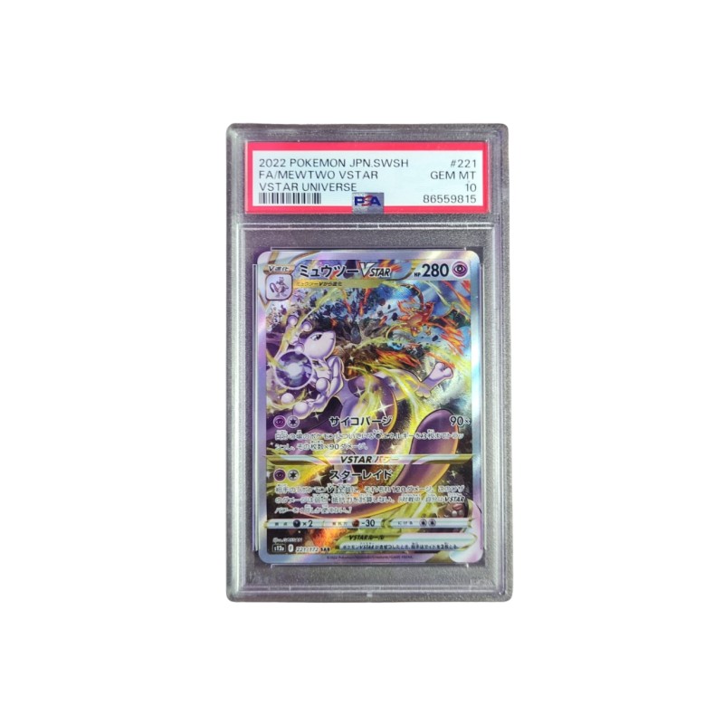 Mewtwo V ASTRO (s12a 221) - PSA 10
