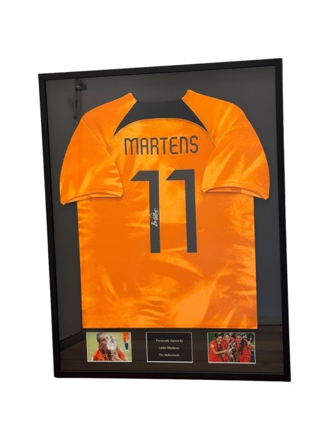 Lieke Martens' The Netherlands 2022/23 Signed and Framed Shirt