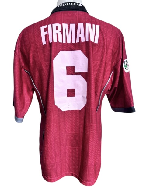 Maglia Indossata Firmani Vicenza Calcio, 1998/99