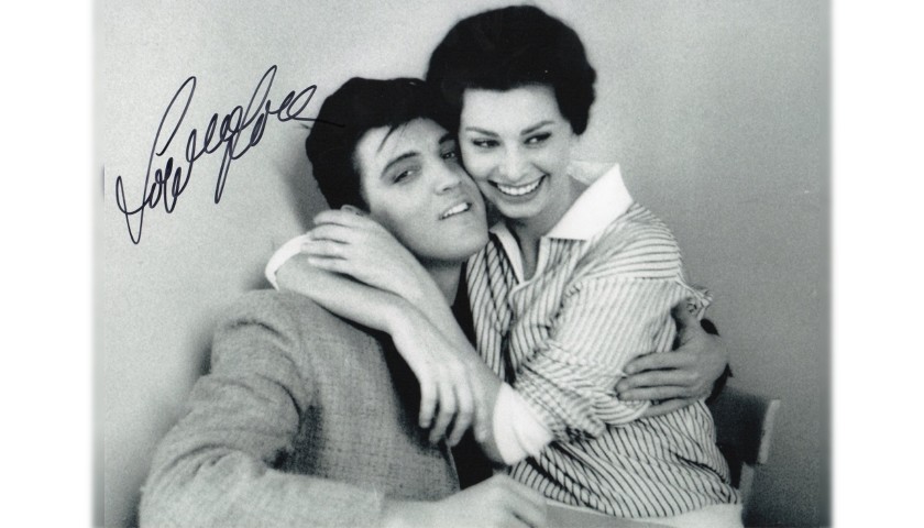 Photograph Signed by Sophia Loren