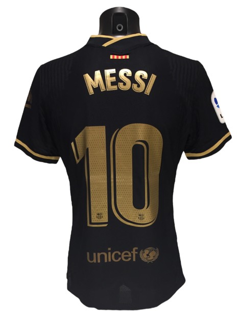 Lionel Messi's FC Barcelona Vs Celta Vigo 2020 Match Shirt