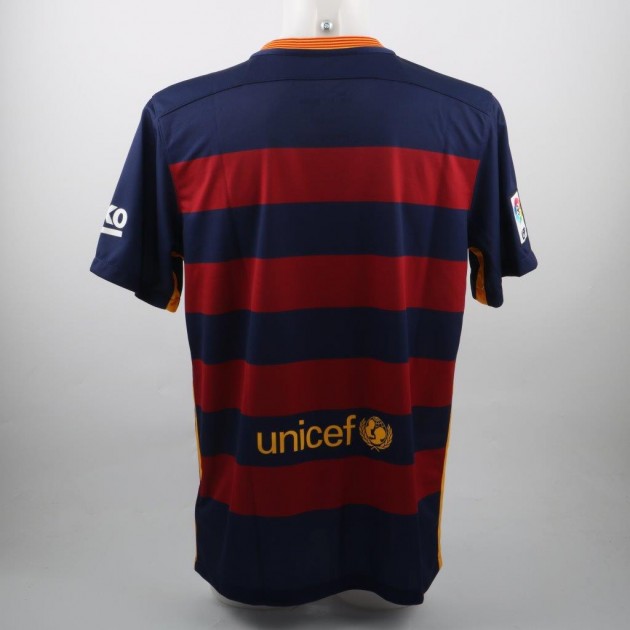 Barcelona Shirt signed by the team