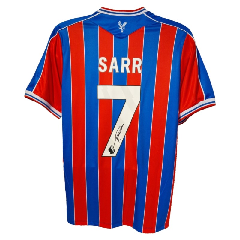 Ismalia Sarr Signed Crystal Palace 2025-26 Home Football shirt