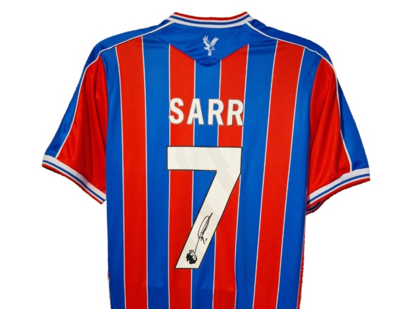Ismalia Sarr Signed Crystal Palace 2025-26 Home Football shirt