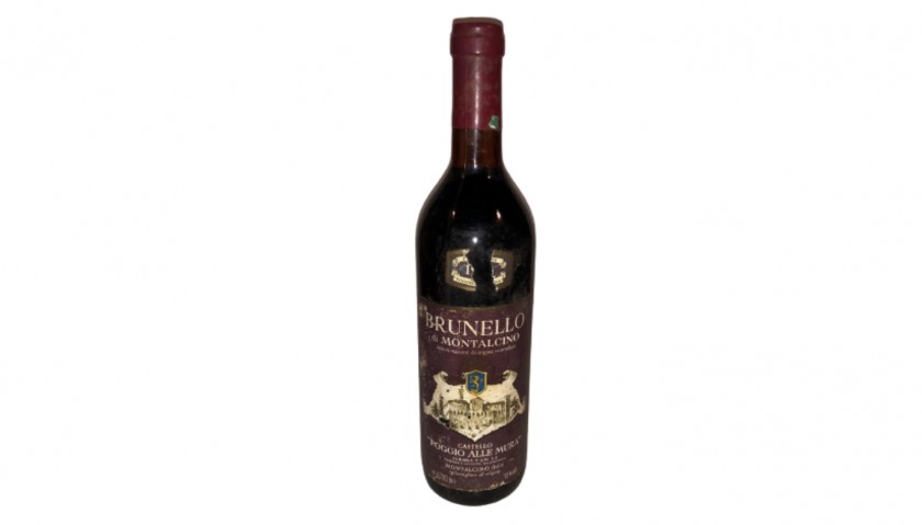 Bottle of Brunello di Montalcino, 1975 - Castello Poggio alle Mura
