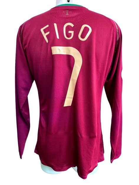 Figo's Match-Issued Shirt, Germany vs Portugal 2006