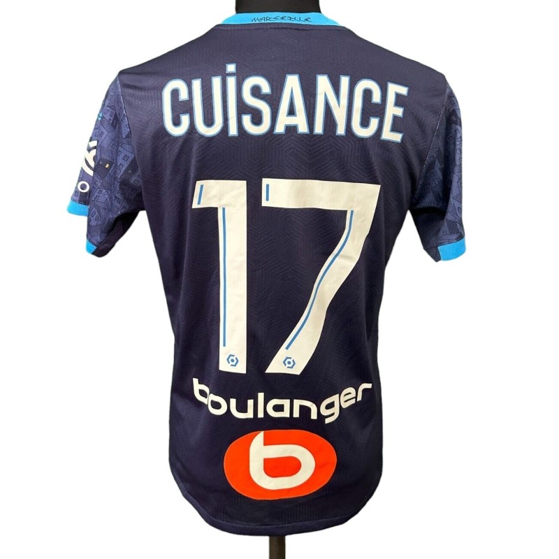 Cuisance's Olympique Marseille Issued Shirt, 2020/21