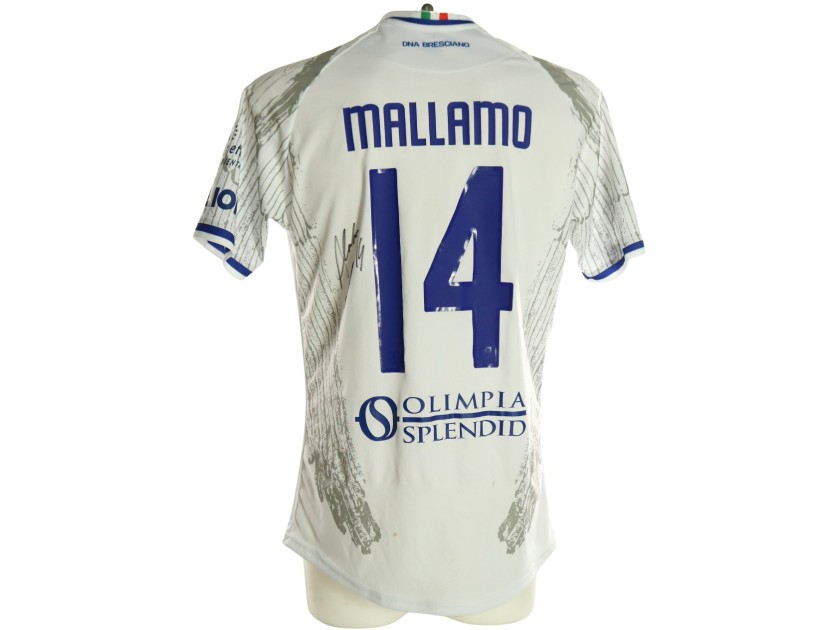 Mallamo's Signed Unwashed Shirt, Salernitana vs Union Brescia 2026