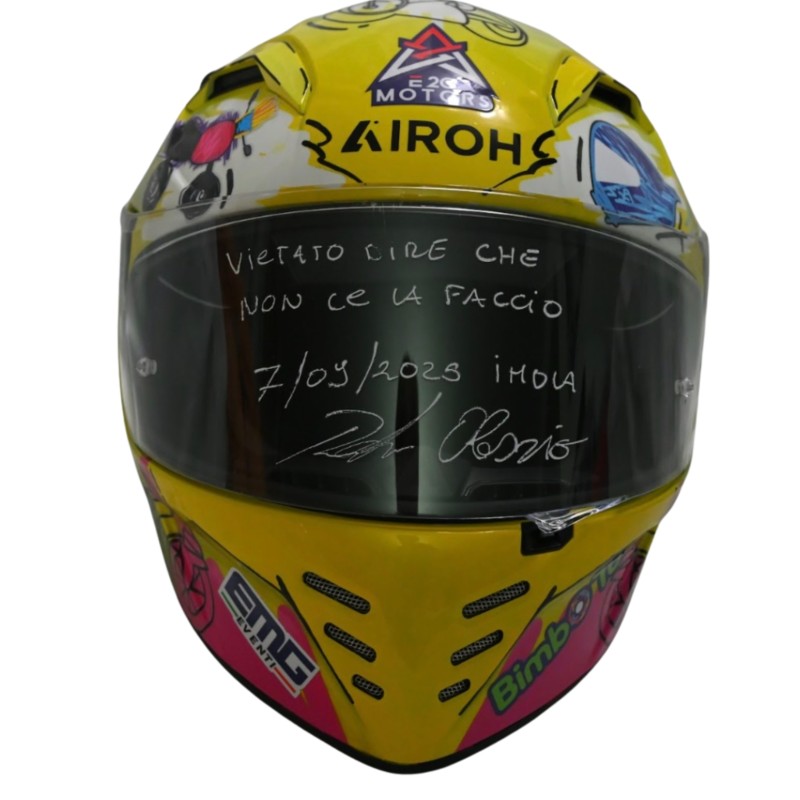 Alessio Reboa's Signed Helmet - Airoh, Size L