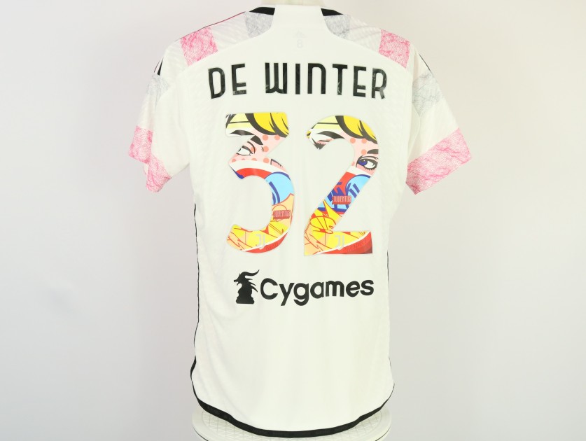 De Winter's Match-Issued Shirt, Juventus vs Real Madrid 2023