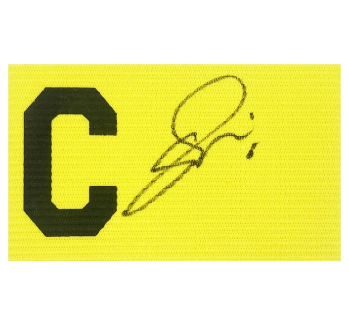 Stefano Sensi Signed Captain Armband 