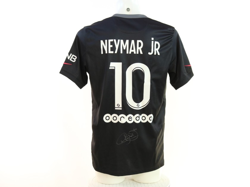 Maglia Ufficiale Neymar PSG, 2021/22 - Autografata