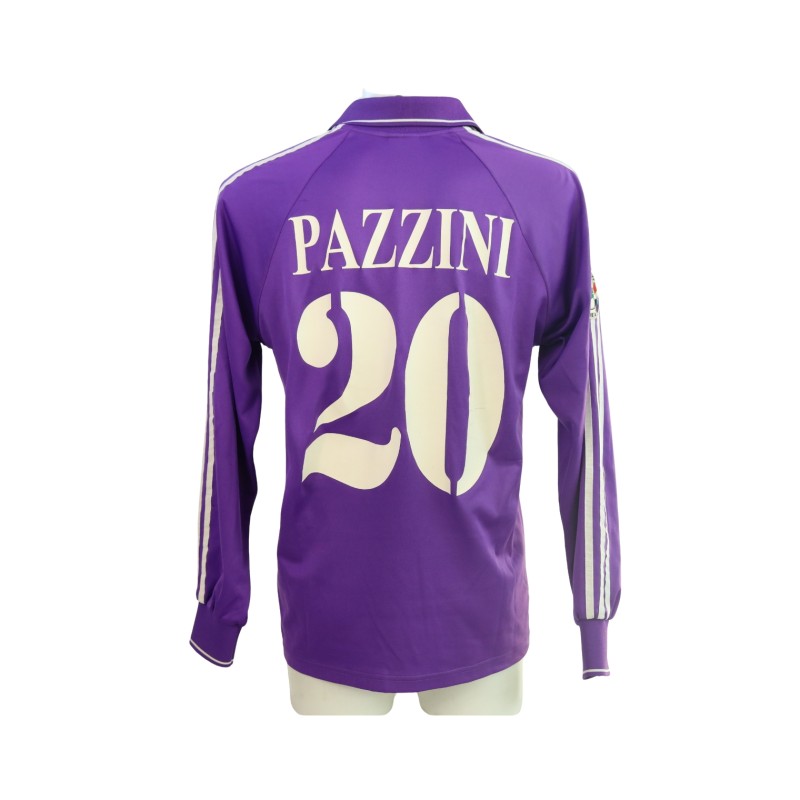 Maglia gara Pazzini Fiorentina vs Reggina 2005