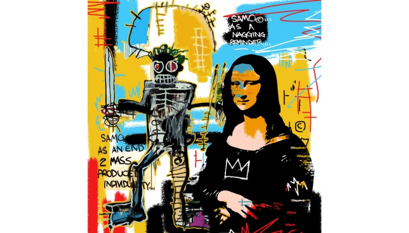 Basquiat vs Monalisa - Piriongo